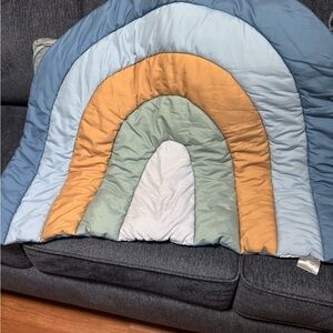 Rainbow baby mat